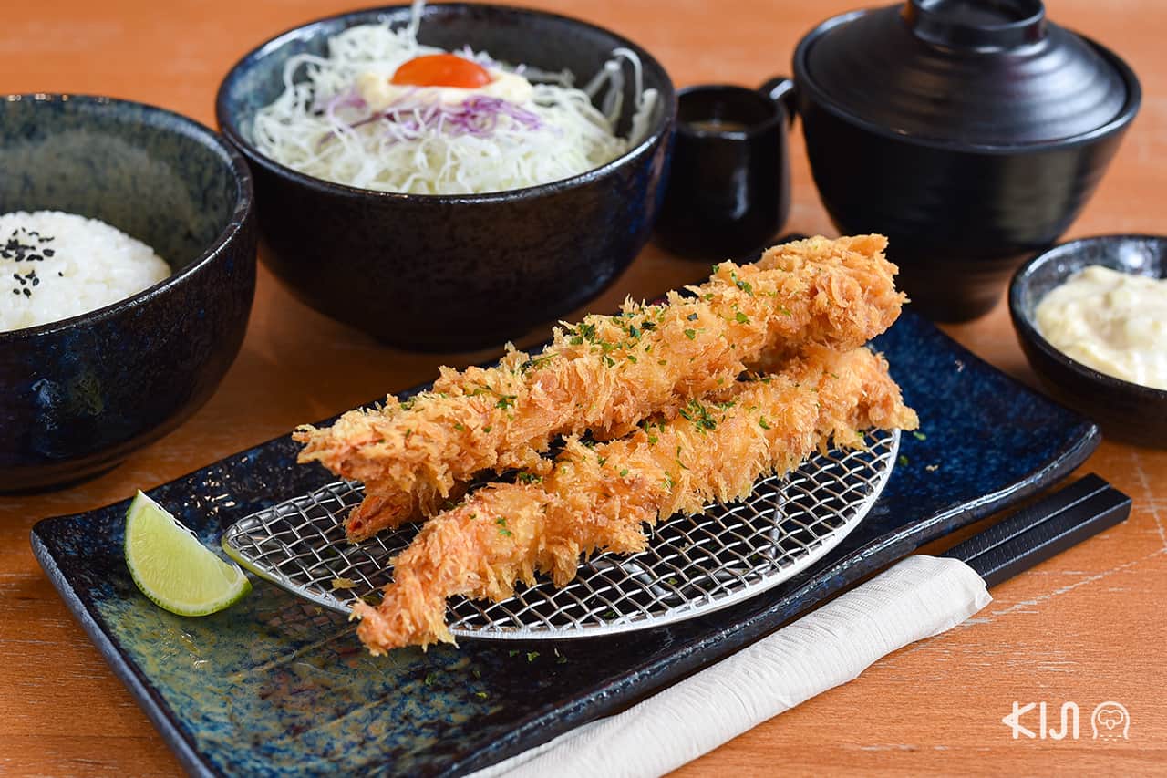 Premium Shrimp Cutlet Zen (295 บาท) อีกทีเด็ดของร้าน Fried Kokoro ที่เลือกใช้กุ้งแม่น้ำ