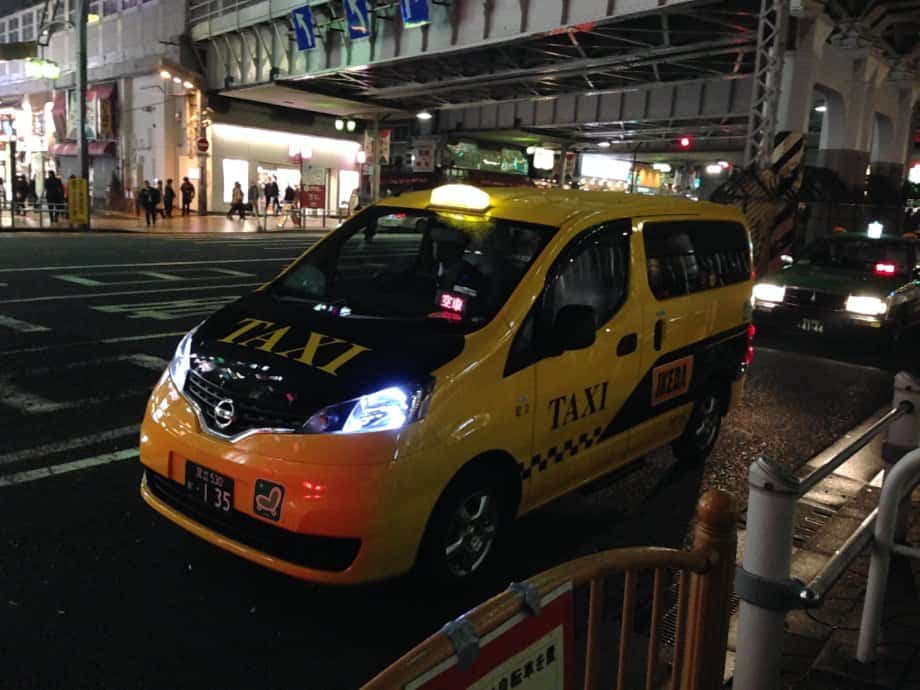 Taxi ญี่ปุ่น ถ้าเห็น 空車 = ว่าง โบกเรียกได้เลย