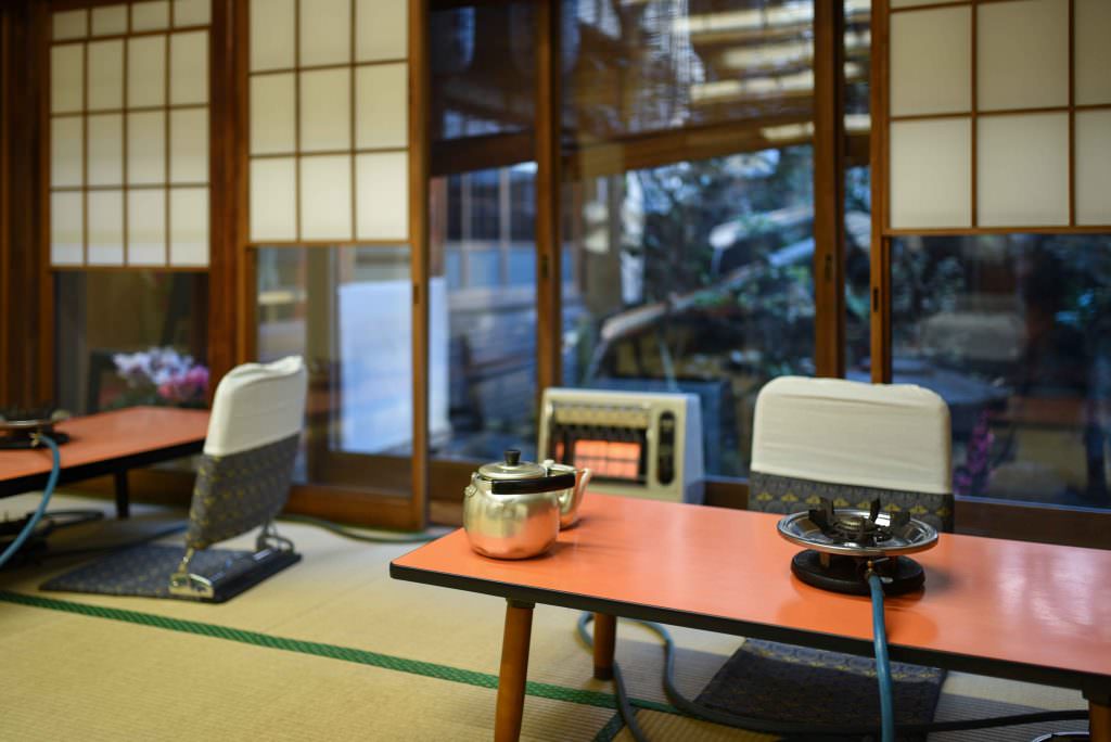 บรรยากาศภายในร้านโยะเนะคิว (Yonekyu) ในย่านอาซากุสะ (Asakusa)