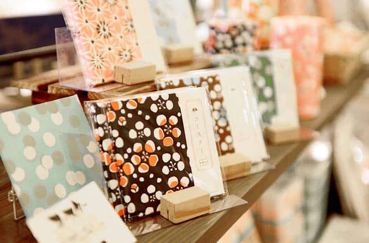 ที่รอแก้วกระดาษวาชิ (Washi)