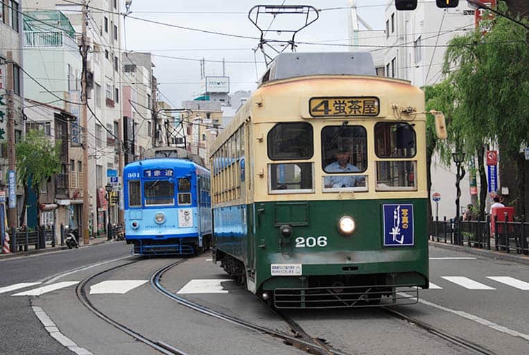 รถรางพานั่งชมเมืองนะงะซะกิ (Nagasaki)