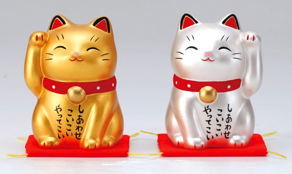 แมวกวัก (招き猫:Maneki Neko)