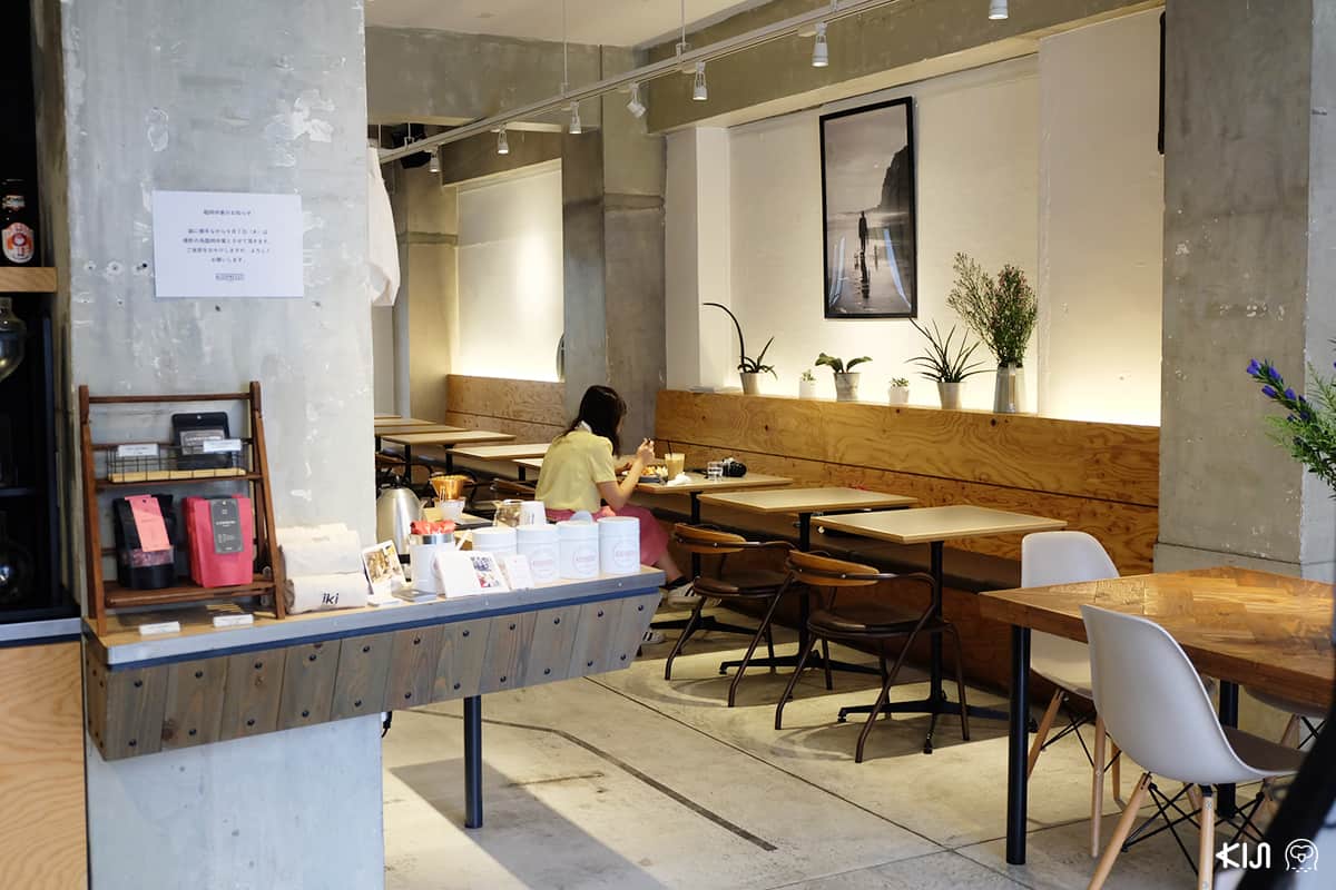 บรรยากาศภายในร้านของ IKI