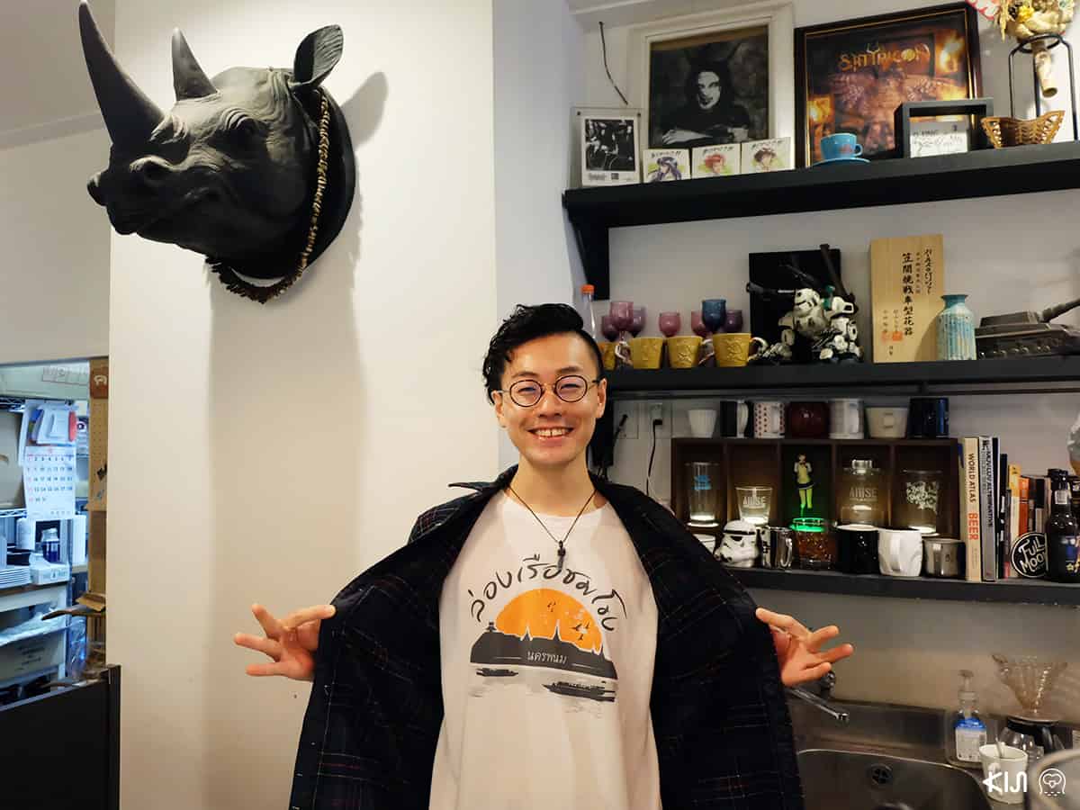 Barista of ARISE ENTANGLE CAFE