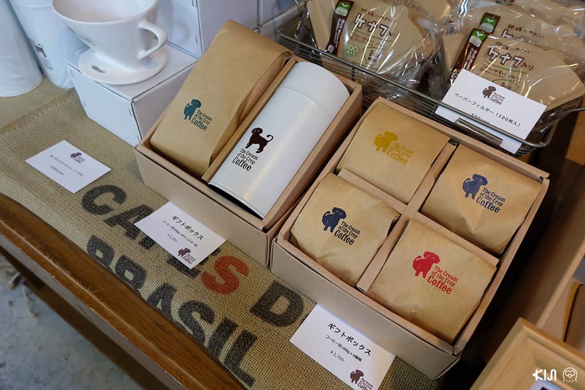 กาแฟซื้อกลับไปชงเองของร้าน THE CREAM OF THE CROP