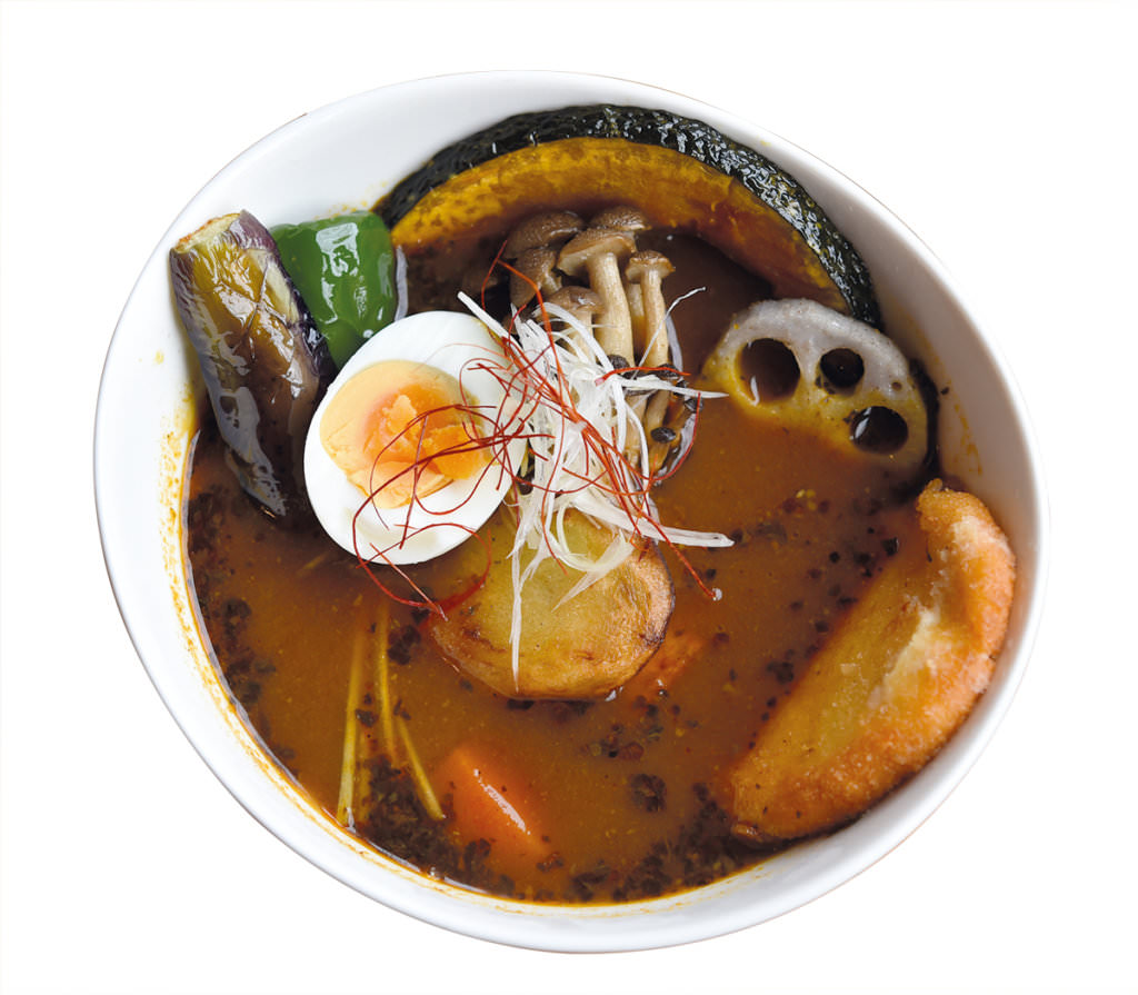Soup Curry กันครับ เมนูนี้คืออาหารขึ้นชื่อของซัปโปโร และมีต้นกำเนิดที่เมืองนี้