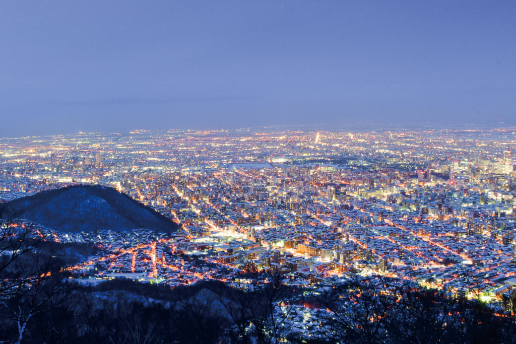 ชมวิวที่ภูเขาโมะอิวะ (Moiwa) อิชิคาริ (Ishikari)