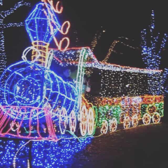 สวนสาธารณะกลางเมืองฮิโรชิมามีไฟประดับสวยงามหรือที่คนญี่ปุ่นเรียกว่า 'Illumination'