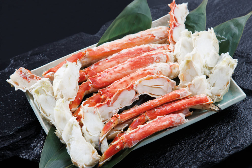 ปูทาราบะตัวโตเนื้อแน่น ที่ฮอกไกโด