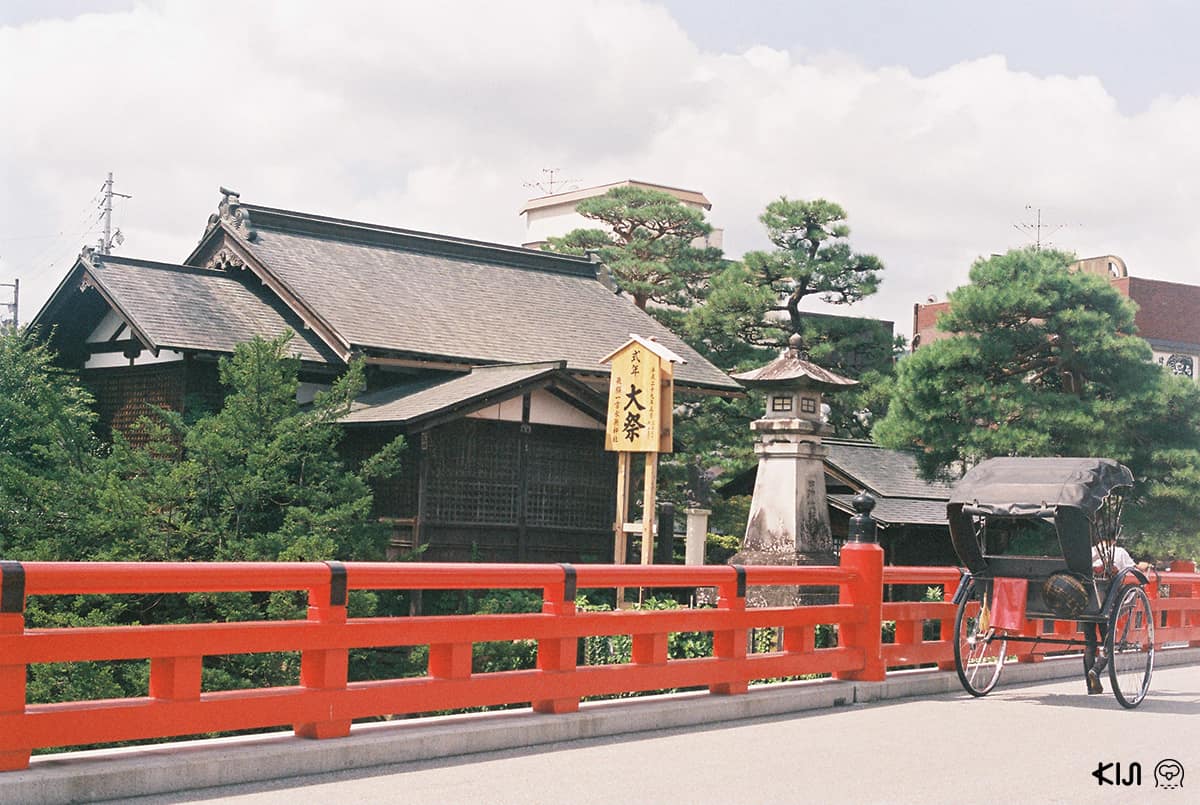 สะพานนากาบาชิ (Nagabashi bridge), Takayama