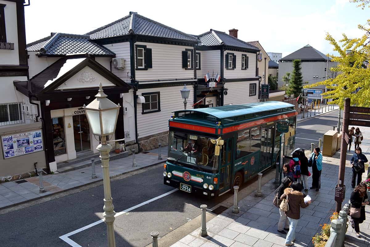 ย่านคิตาโนะ (Kitano) ย่านที่มีชื่อเสียงเรื่องกลุ่มอาคารเก่าแก่ทรงยุโรปที่มีอายุมากกว่า 100 ปี