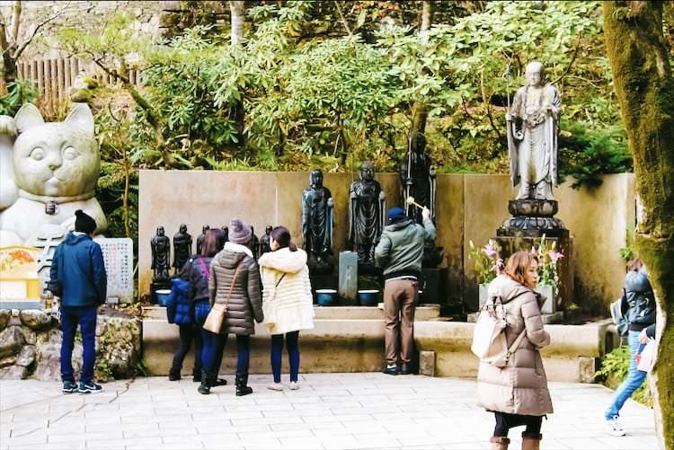 ในวัดนันโซอิน (Nanzoin Temple) มีรูปปั้นที่สำคัญทางศาสนาอันน่าค้นหาอีกมากกว่า 500 องค์ อาทิ รูปปั้นโอคุโนะอิน (Okunoin) รูปปั้นยักษ์ฟุโดเมียว (Fudo Myo-o)