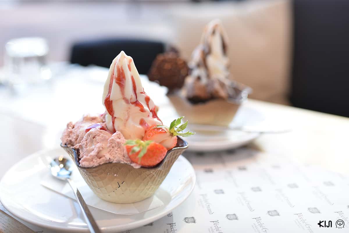 หลากหลายเมนูพาร์เฟต์ จากร้าน Peche Grand ในซัปโปโร