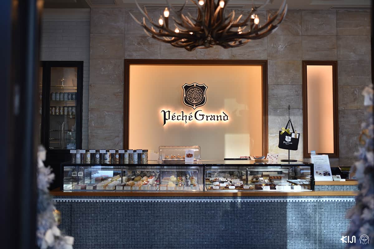 พามาชิมพาร์เฟต์เป็นของหวานปิดท้ายตามธรรมเนียม Shime Parfait กันที่ร้าน Peche Grand