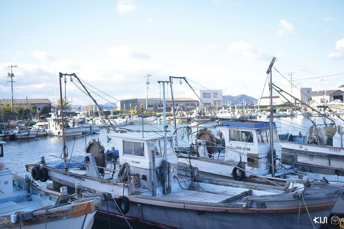 บรรยากาศของย่านชิโมะซุอิ (Shimotsui)