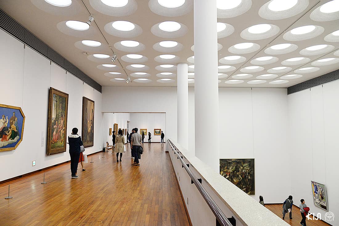 ภายในแกลเลอรี National Museum of Western Art Tokyo