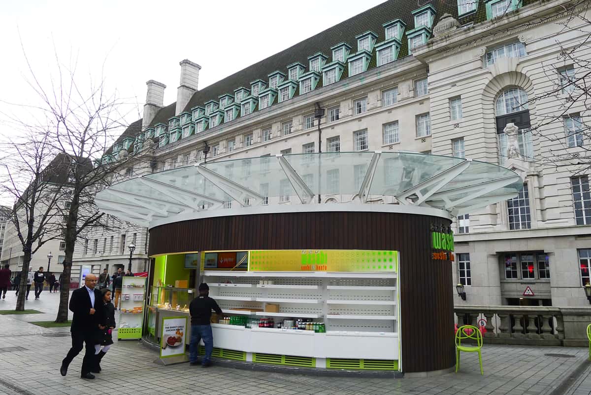 ร้าน Wasabi Sushi & Bento สาขาแถวหน้า London Eyes