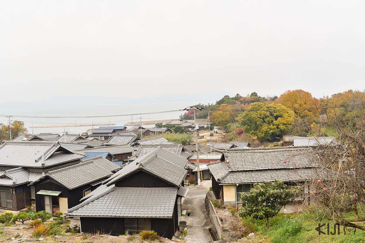 บ้านเรือนบนเกาะเทชิมะ (Teshima)