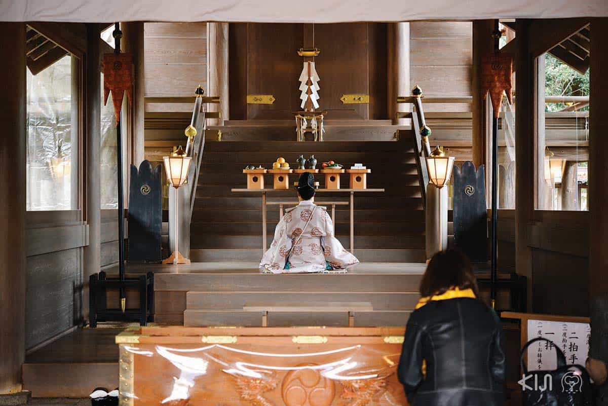 Motoise Kono Shrine ศาลเจ้าโคโนะ (Kono) และเจ้ามานาอิ (Manai)