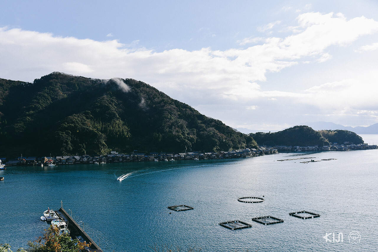 Roadside Station, Funaya no Sato Ine จุดชมวิวที่อยู่เหนือหมู่บ้านทั้งหมด ที่อิเนะ (Ine)