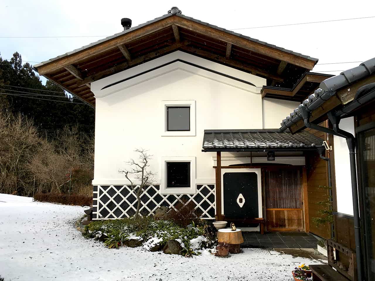 บรรยากาศข้างนอกฟาร์มสเตย์ Farmstay Yui