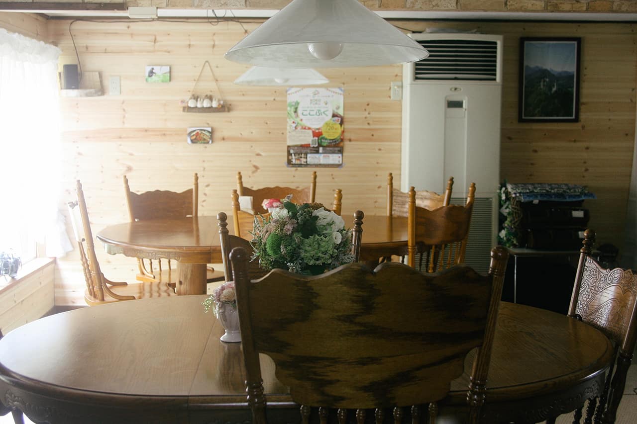 บรรยากาศภายในฟาร์มสเตย์ Towa Kinoko Koubou