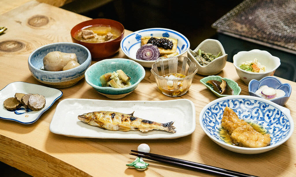 อาหารของที่พัก Most Popular Farm Inn at Akita