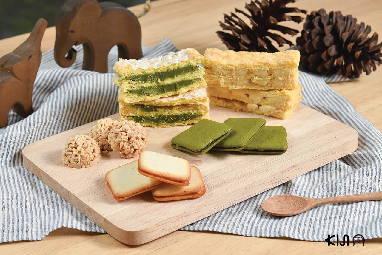 ขนมรสชาติต่างๆ จากร้าน Pablo