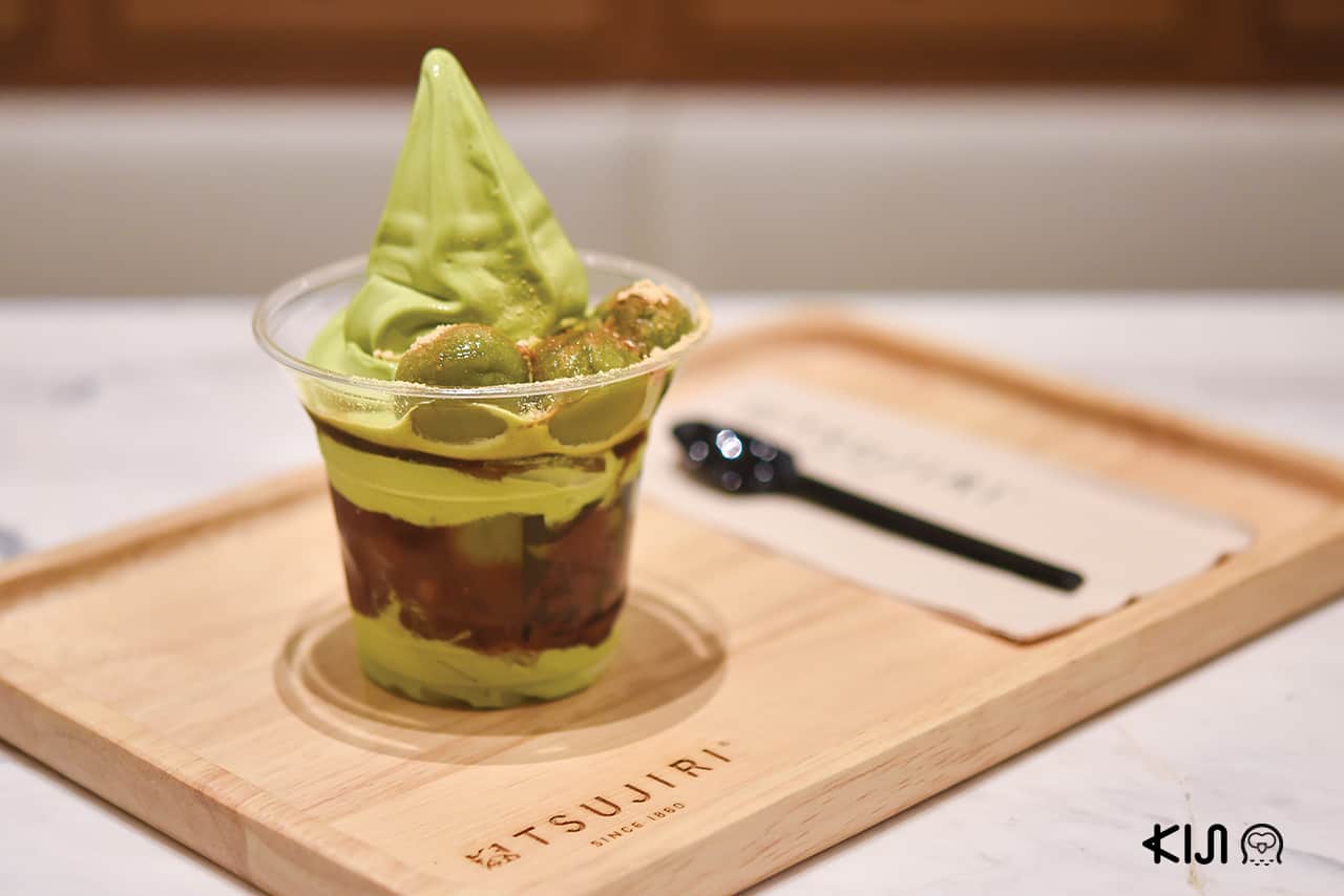 Shiratama Sundae (Matcha) 185 บาท จากร้าน Tsujiri (ซึจิริ)