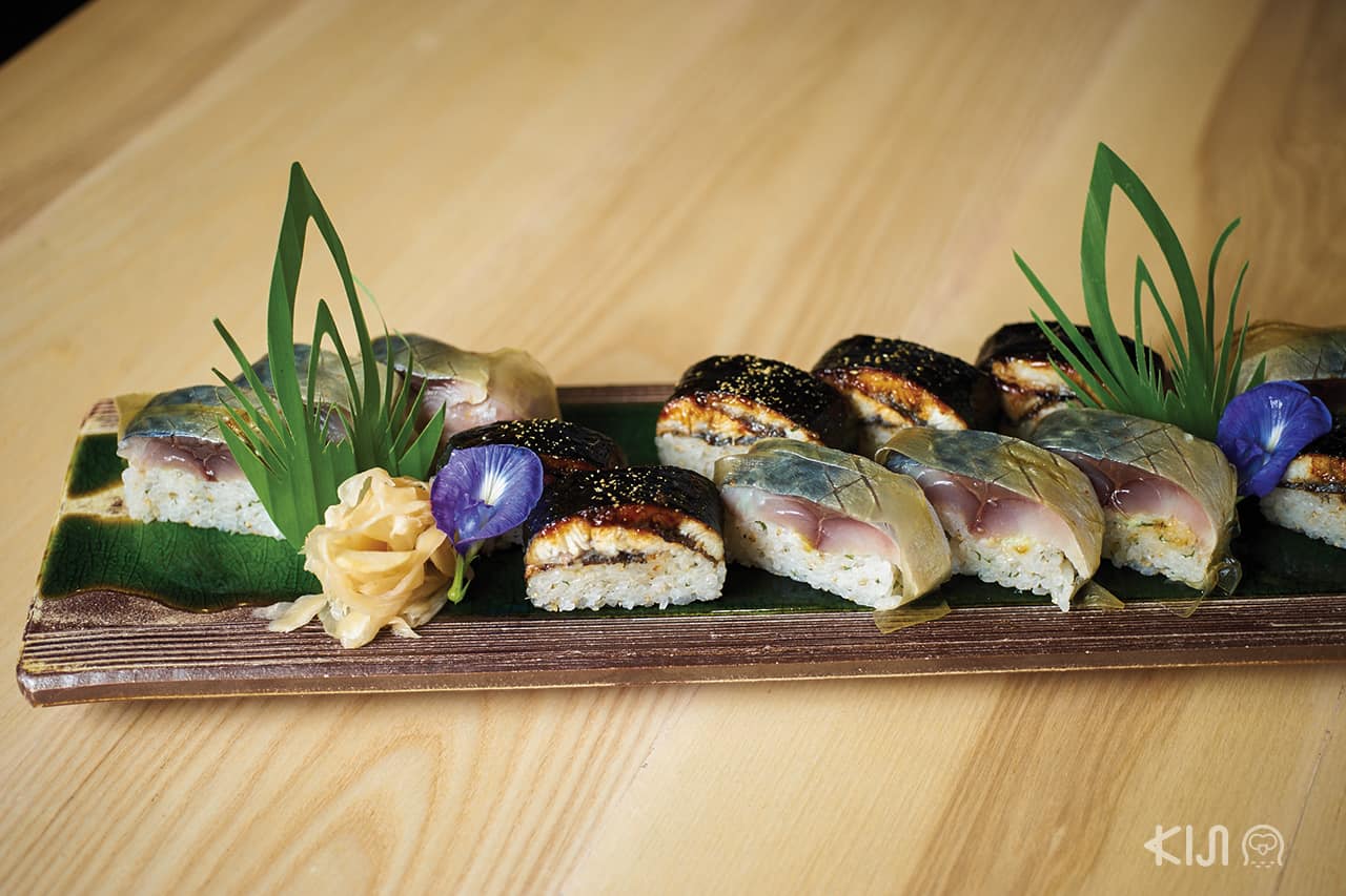 อาหารภายในร้าน Kitaro Sushi 