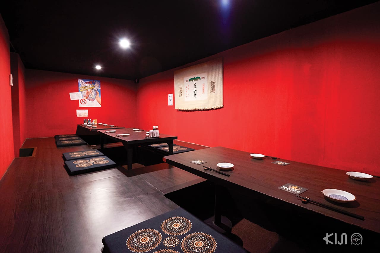 บรรยากาศภายในร้าน Hachikin