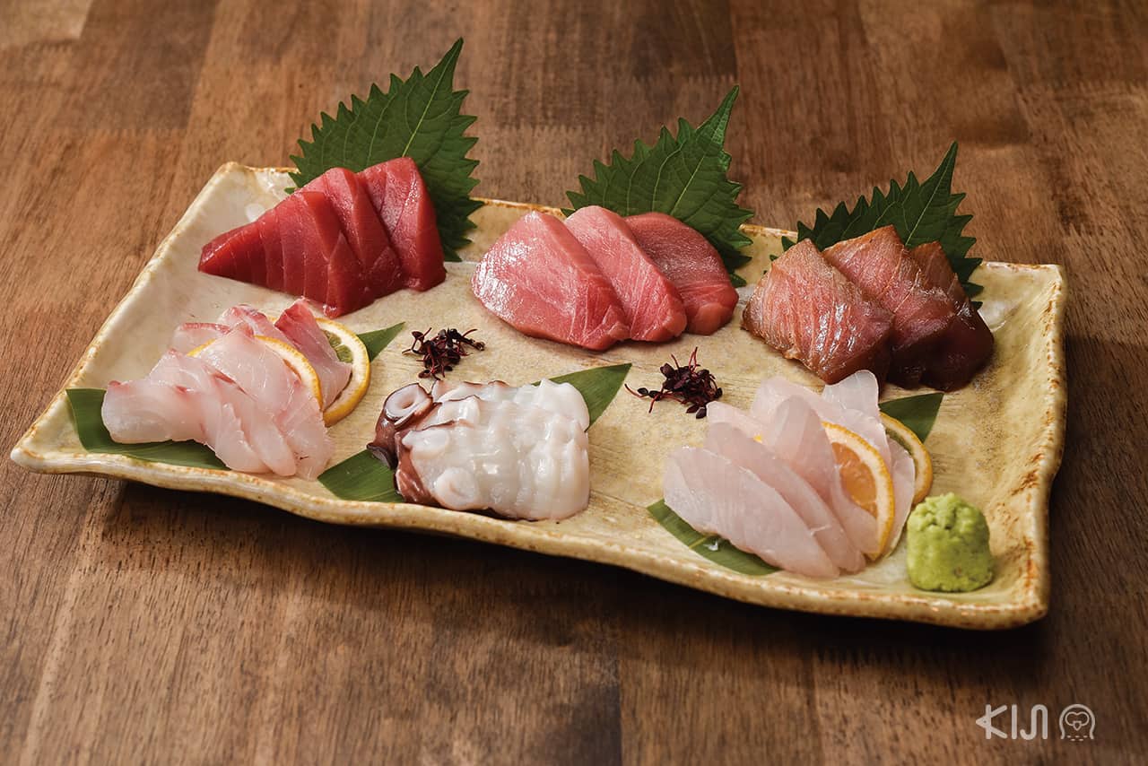 อาหารภายในร้าน Hitachino