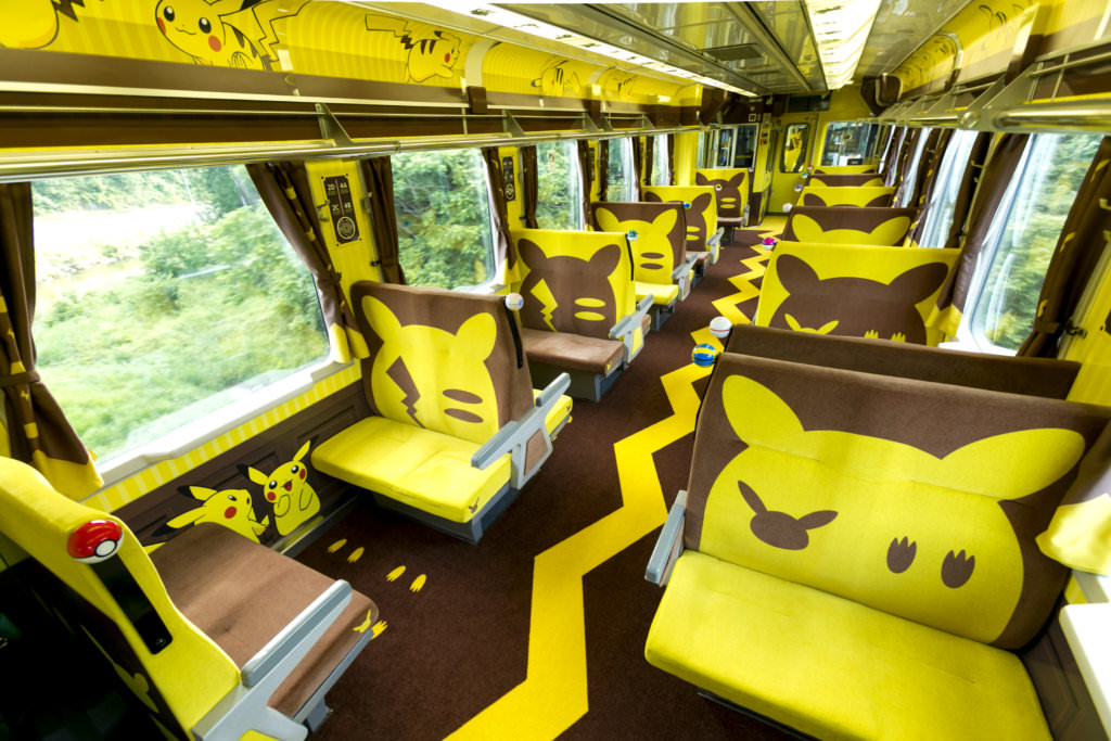 ภายใน Joyful Train [Pokemon with YOU]