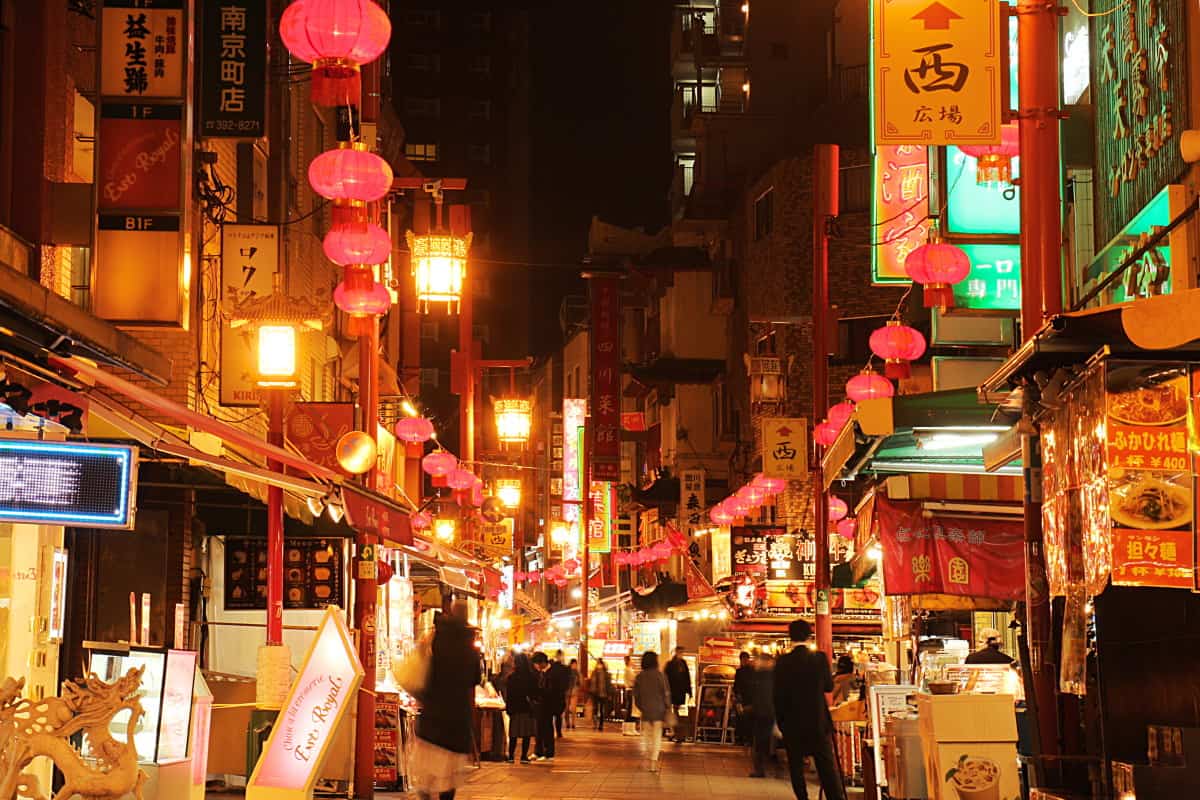 วิธีไปโกเบ (Kobe) - นันกิจมาจิ (Nankinmachi) หรือไชน่าทาวน์โกเบ