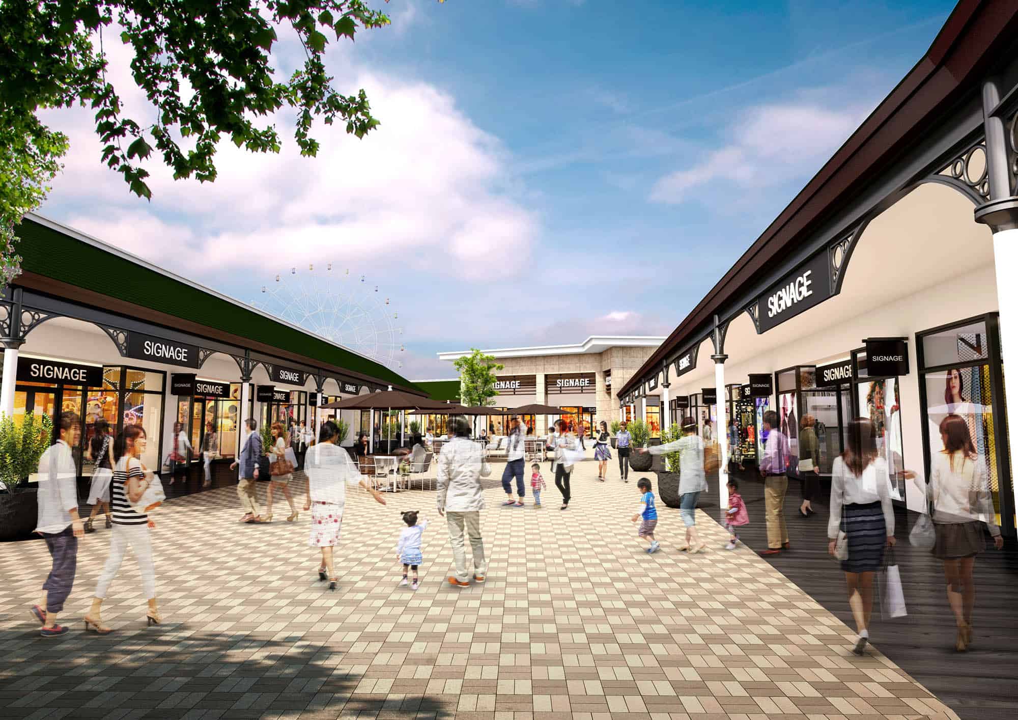 ศูนย์การค้า MITSUI OUTLET PARK KISARAZU