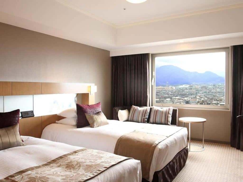 ห้องพักของโรงแรม Hotel Metropolitan Nagano