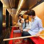 บ่อสปาเท้าภายในตู้โดยสารหมายเลข 16