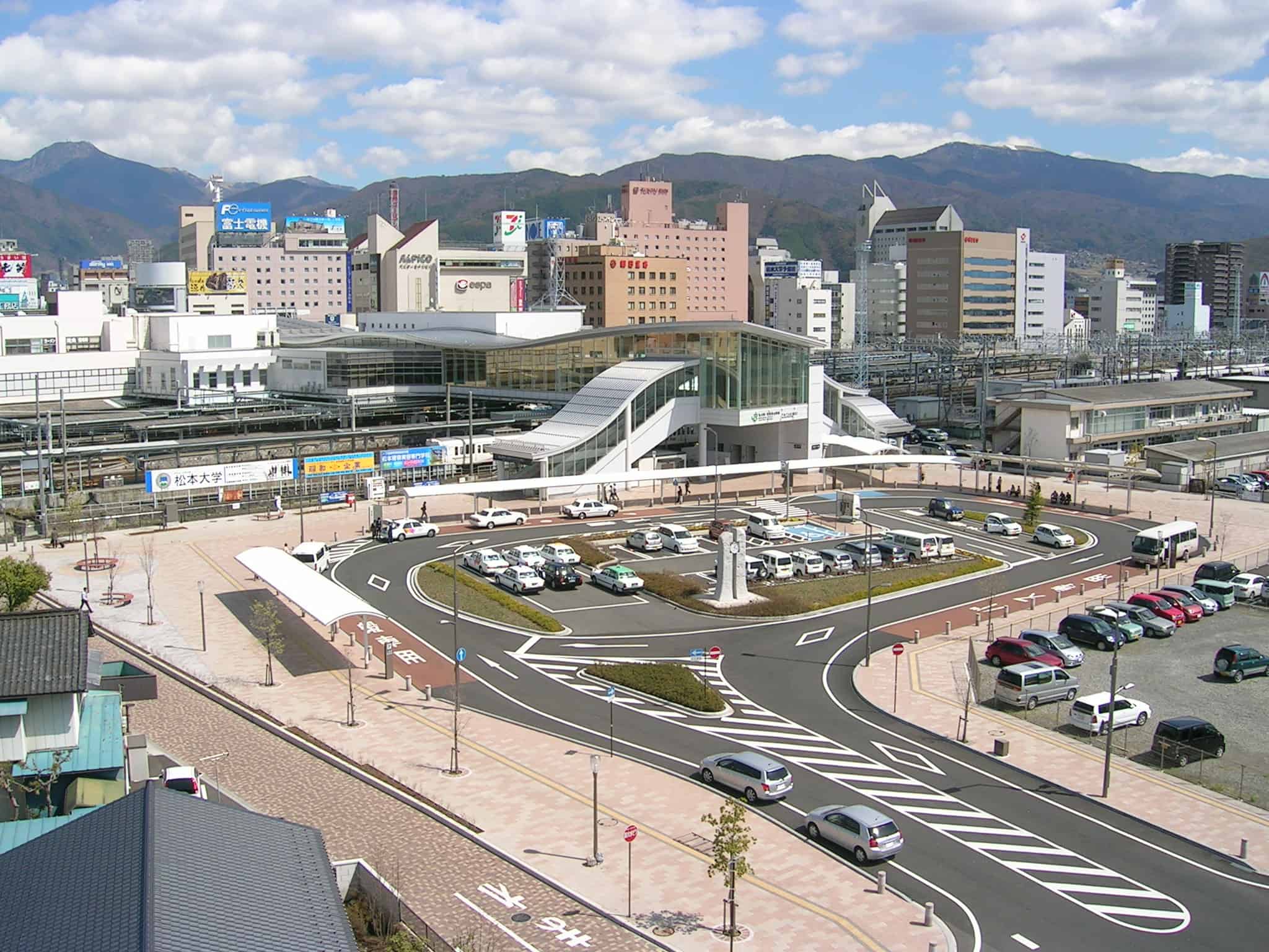 สถานีมัตสึโมโตะ จุดเชื่อมต่อไปยังเมืองอื่นๆ