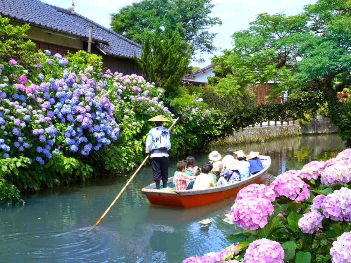 เส้นทาง ล่องเรือชมวิวญี่ปุ่น : ยานากาว่า (Yanagawa)