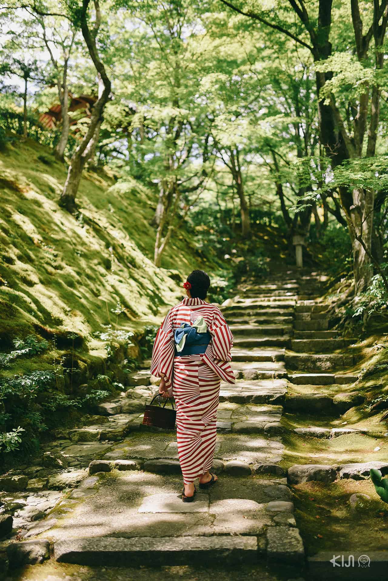 ภายในวัด Jojakkoji Temple ย่านอาราชิยาม่า (Arashiyama)