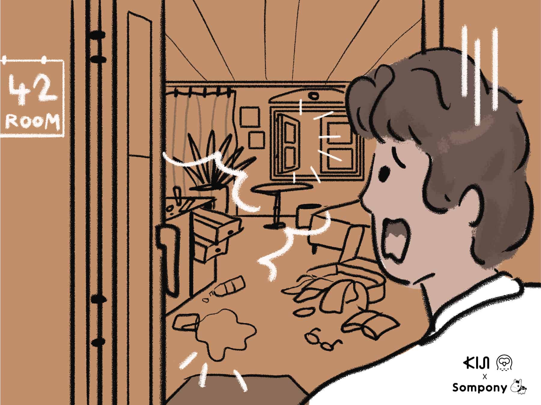 ซมโปะ (Sompo) : ถูกโจรขโมยของในห้องพัก