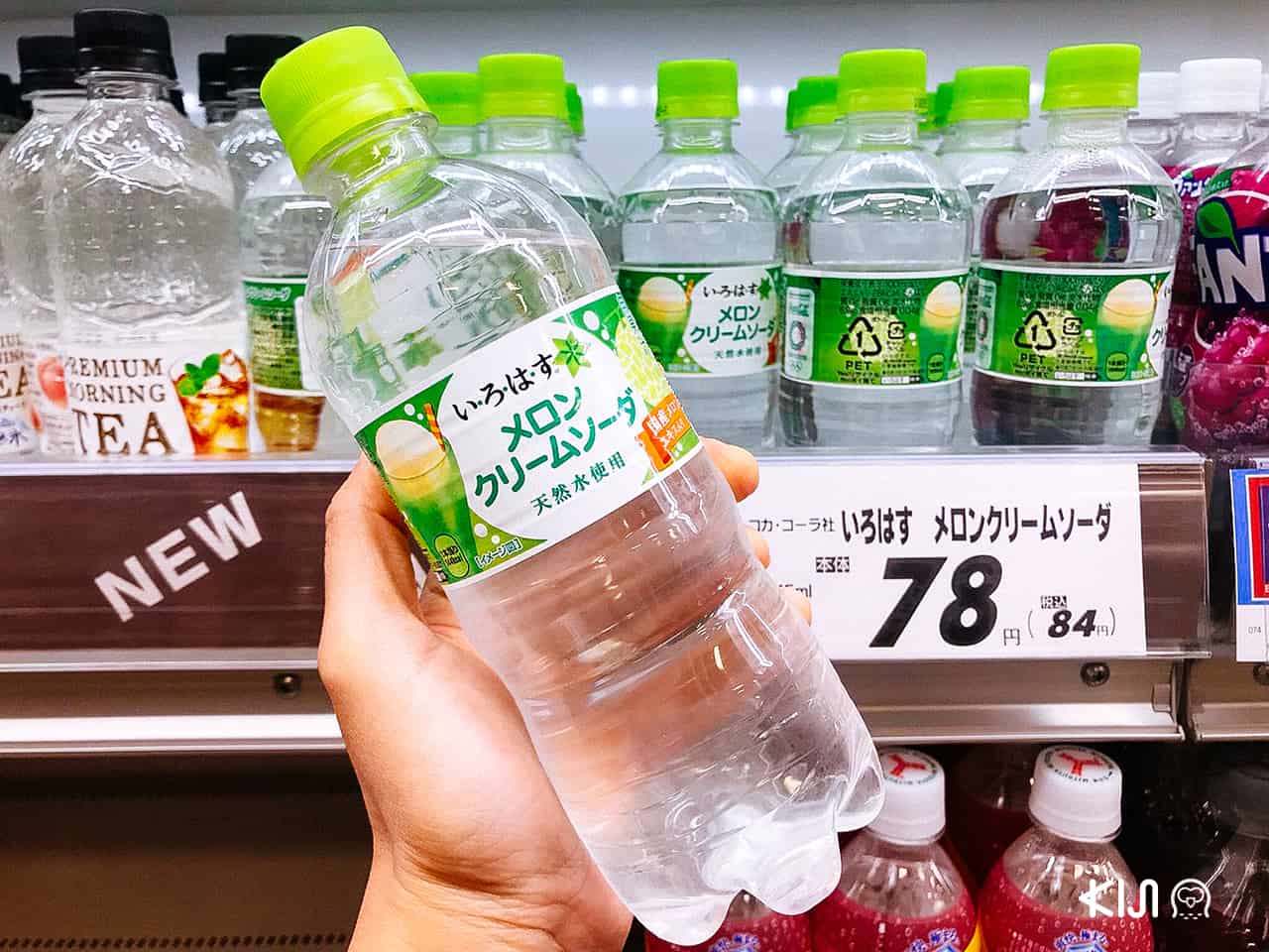 Irohas Melon Cream soda รสเมลอนครีมโซดา