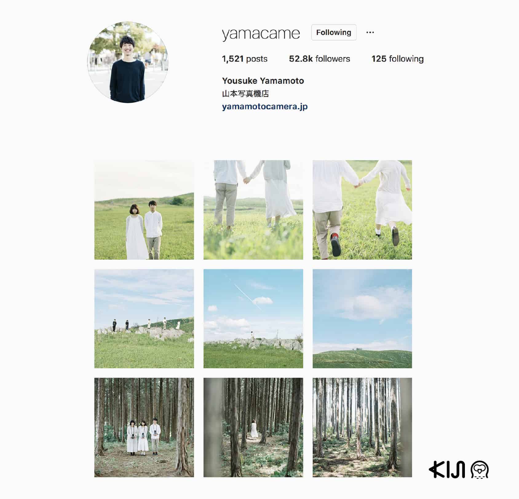 อินสตาแกรมช่างภาพชาวญี่ปุ่น : @yamacame
