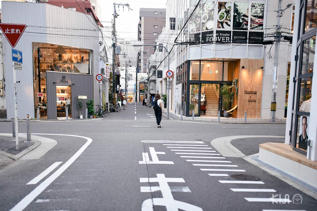 ถนน Orange Street (Horie Tachibana) ในโอซาก้า (Osaka)