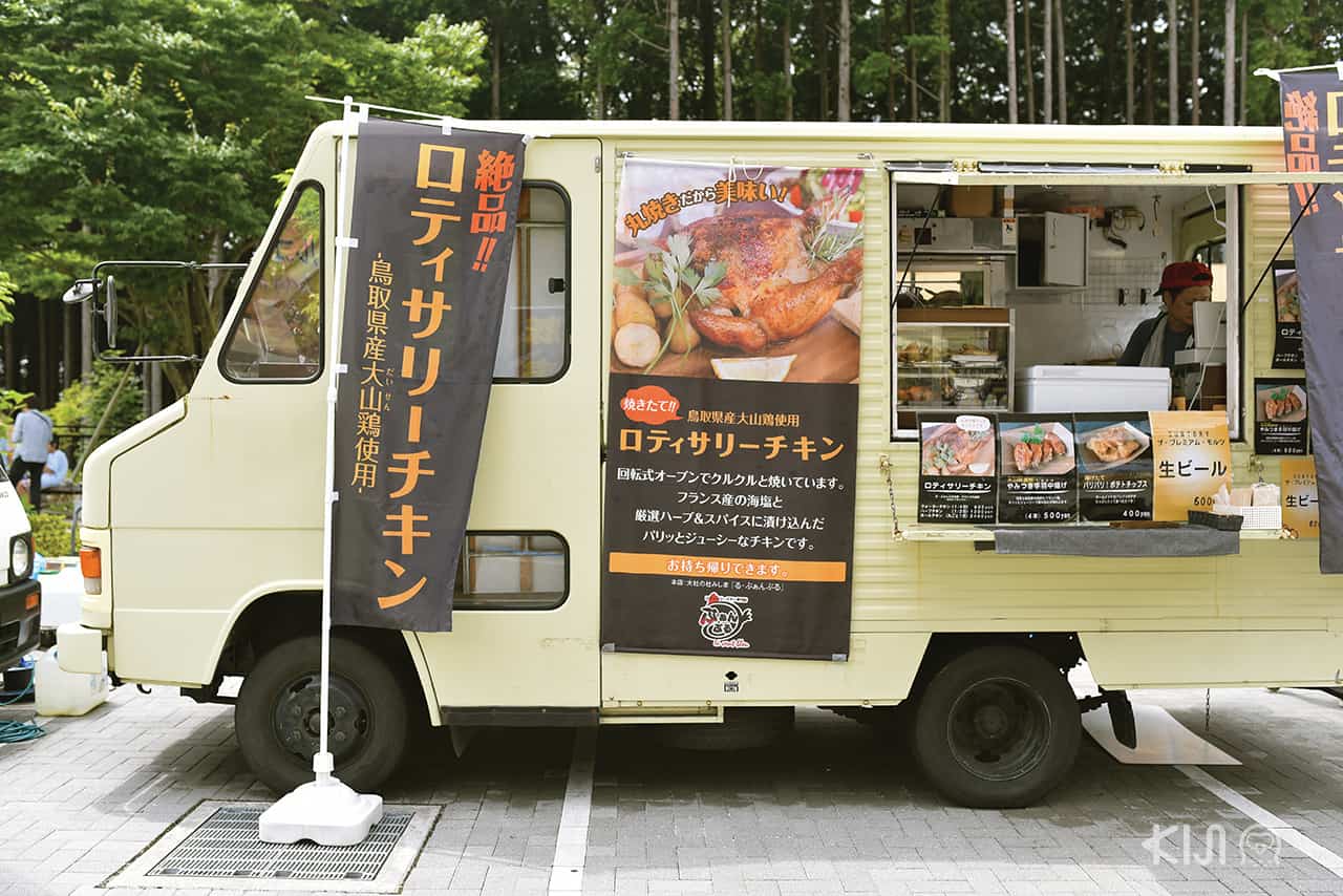 ร้านขายอาหารน่ากินที่ Mishima Skywalk