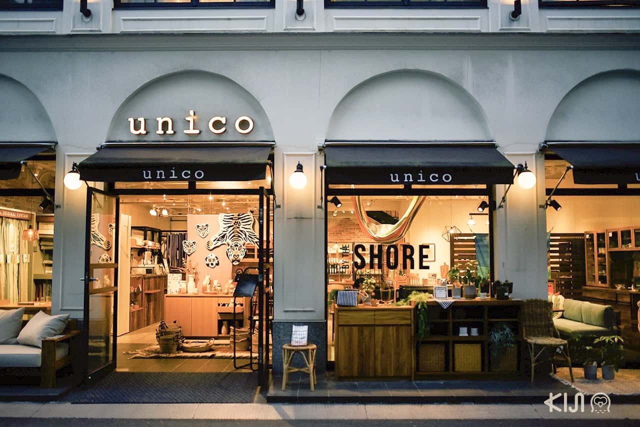 ร้าน unico ที่ถนน Orange Street ในโอซาก้า