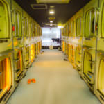 โรงแรมแคปซูลในญี่ปุ่นแบบดั้งเดิม