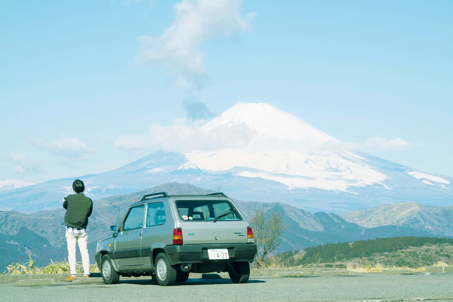 ผม แมว และการเดินทางของเรา : ภูเขาไฟฟูจิ