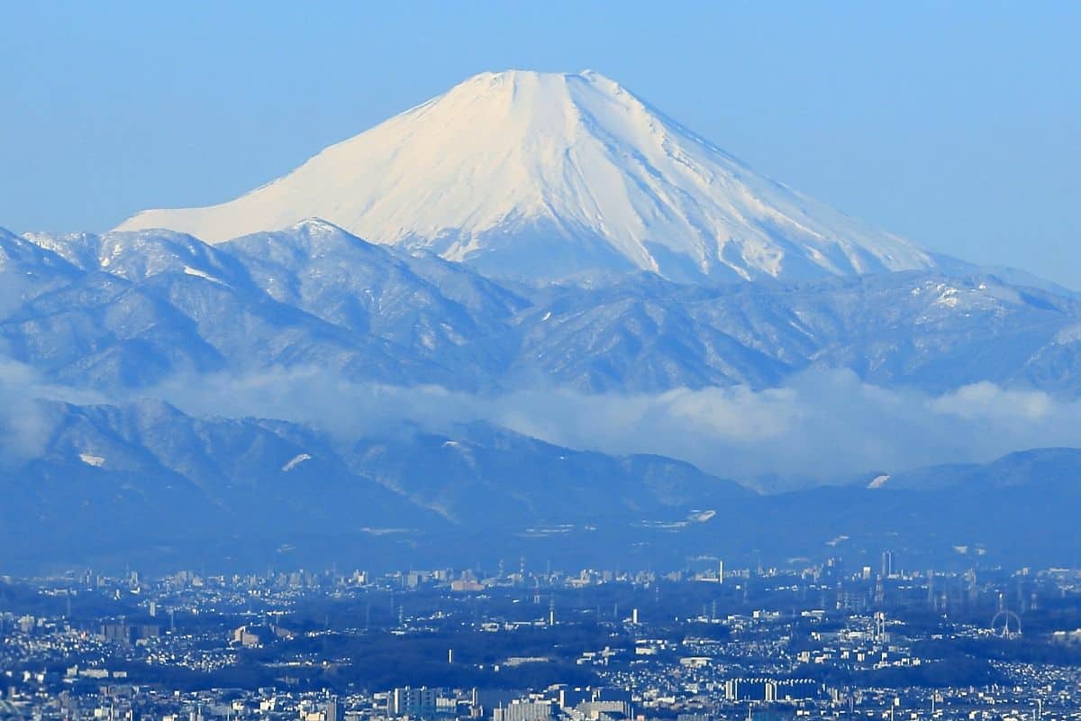 ชมภูเขาไฟฟูจิจากเมืองโตเกียว ที่ Tokyo Sky Tree