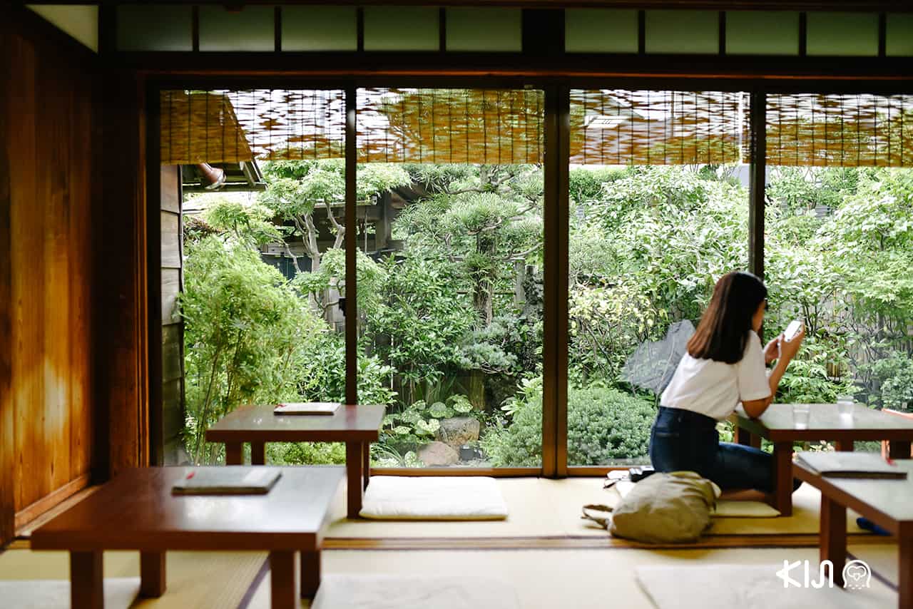 ภายในร้าน Mushinan 無心庵